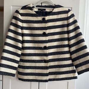 Talbots Black and Ivory Jacket